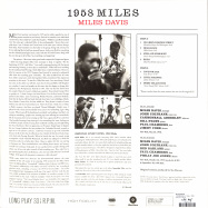 Back View : Miles Davis - 1958 MILES (180G LP) - WaxTime / 772173
