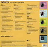 Back View : Walter Gieseking - SMTLICHE KLAVIERWERKE (5 LP) (5LP) - Warner Classics / 9029628043