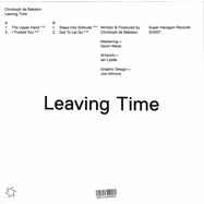 Back View : Christoph De Babalon - LEAVING TIME - Super Hexagon Records / SH007