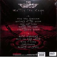 Back View : The Rods - RATTLE THE CAGE (LTD. CLEAR VINYL) (LP) - Massacre / MASLC 1341