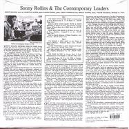 Back View : Sonny Rollins - SONNY ROLLINS AND THE CONTEMPORARY LEADERS (LP) - Concord Records / 7265186