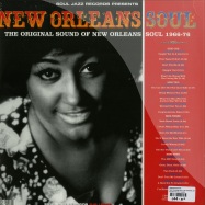 Back View : Various Artists - NEW ORLEANS SOUL: THE ORIGINAL SOUND OF NEW ORLEANS SOUL 1966-76 (2X12 LP + MP3) - Soul Jazz Records / sjrlp269 / 5878926