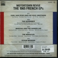 Back View : Various Artists - MOTORTOWN REVUE: THE 1965 FRENCH EPS (5X7 INCH + MP3) - Tamla Motown / 5366600
