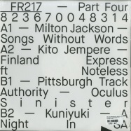 Back View : Milton Jackson, Kito Jempere, Pittsburgh Track Authority, Kuniyuki - 20 YEARS OF FREERANGE (PT 4) - Freerange / FR217