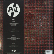 Back View : Public Image Ltd (PiL) - ALIFE 2009 PART 1 (LTD WHITE 2X12 LP) - Let Them Eat Vinyl / letv348lp