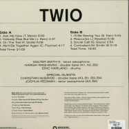 Back View : Walter Smith - TWIO (180G LP + MP3) - Whirlwind / WR4718LP / 154661