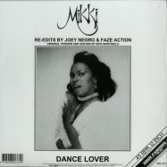 Back View : Mikki - DANCE LOVER (BLACK VINYL) - High Fashion Music / MS476