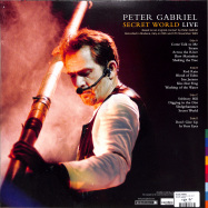 Back View : Peter Gabriel - SECRET WORLD LIVE (180G 2LP) - Caroline / 0800618
