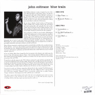 Back View : John Coltrane - BLUE TRAIN (GREEN 180G LP) - Not Now Music / NOTLP291 / 10269378