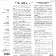 Back View : George Russell - NEW YORK, N.Y.(180G LP) - Verve / 3512093