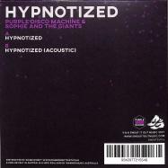 Back View : Purple Disco Machine Featuring Sophie and the Giants - HYPNOTIZED + ACOUSTIC VERSION (PURPLE 7 INCH VINYL) - Sweat It Out / SWEATSV016