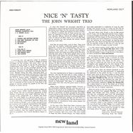 Back View : John Wright Trio - NICE N TASTY (LP) - Pias-New Land / 39156011