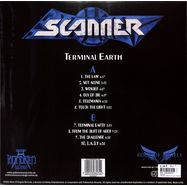 Back View : Scanner - TERMINAL EARTH (LTD. BLUE TRANSPARENT LP) - Roar! Rock Of Angels Records Ike / ROAR 2405LP