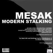 Back View : Mesak - MODERN STALKING - Klakson10