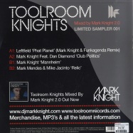 Back View : Mark Knight - TOOLROOM KNIGHTS LTD SAMPLER 1 - TOOLROOM / TOOL066.1V