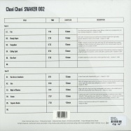 Back View : Chari Chari - SNAKER 002 (LP) - Snaker / snaker002