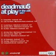 Back View : Deadmau5 - AT PLAY IN THE USA (2X12) - Play Records / PLAYLP007