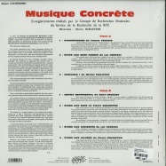 Back View : Various Artists - MUSIQUE CONCRETE (LP) - Cacophonic / 17 CACKLP