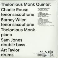 Back View : Thelonious Monk - LES LIAISONS DANGEREUSES 1960 (LP) - Sam Records / SRS-1-LP / 39142821
