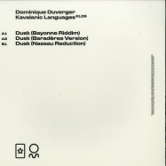 Back View : Dominique Duverger - KL 05 (140 G VINYL) - Kavalanic Languages / KL 05