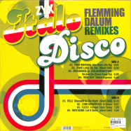 Back View : Various Artists - ZYX ITALO DISCO: FLEMMING DALUM REMIXES (LP) - Zyx Music / ZYX 55918-1
