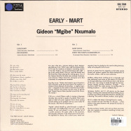 Back View : Gideon Nxumalo - EARLY-MART (LP) - As Shams / KRS 107