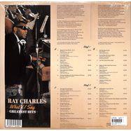 Back View : Ray Charles - WHAT D I SAY - GREATEST HITS (2LP) - Wagram / 05241821