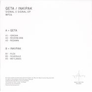 Back View : Qeta/inkipak - SIGNAL II SIGNAL EP - Wave Function Records / WF04