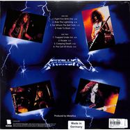 Back View : Metallica - RIDE THE LIGHTNING (LTD. REM. 2016 CLEAR BLUE 1LP) - Mercury / 5572584