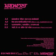 Back View : Andre Kronert - UNDER THE NEON MIND (SPLATTER VINYL) - Kronert Enterprises / KRONERT003