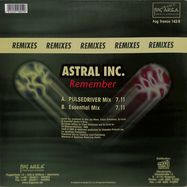 Back View : Astral Inc. - REMEMBER - REMIXES - Fog Area / FOG TRANCE 142R