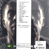 Back View : Gil Luminoso - VOZ & VIOLAO (CD) - Discmedi / 860462
