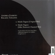 Back View : Andrea Fiorito - LA BALADA TZIGANA - Haunt Music / Haunt001