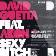 Back View : David Guetta feat. Akon - SEXY BITCH (BLACK VINYL) - Virgin / 3078661