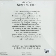 Back View : Manon - NOW I AM FREE EP (180GR VINYL ONLY) - Warenlift Limited / #LIFT001