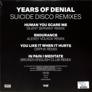 Back View : Years Of Denial - SUICIDE DISCO REMIXES - VEYL / VEYL015