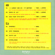 Back View : THEE J JOHANZ / MSRG - ADS-7 (BLACK VINYL) - Ballyhoo Records / BALL112