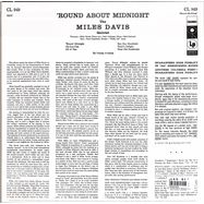Back View : Miles Davis - ROUND ABOUT MIDNIGHT (LP) - MUSIC ON VINYL / MOVLP743