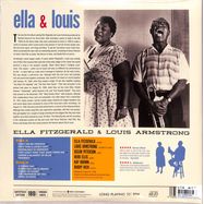 Back View : Ella Fitzgerald & Louis Armstrong - ELLA & LOUIS (GATEFOLD / BLACK VINYL) (LP) - Elemental Records / 1019585EL2