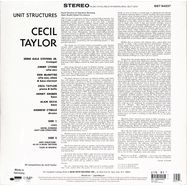 Back View : Cecil Taylor - UNIT STRUCTURES (LP) - Blue Note / 5523657