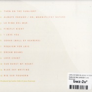 Back View : Carlos Nino & Jesse Peterson - TURN ON THE SUNLIGHT (CD) - Disques Corde / DCCD-018