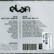 Back View : eLan - NEXT 2 LAST - ORIGINALS & REMIXES (CD) - Monkeytown17