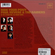Back View : Paul Revere & The Raiders - RIDE YOUR PONY / YOU RE BAD GIRL (7 INCH) - Sundazed / s248