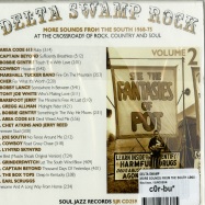 Back View : Delta Swamp - MORE SOUNDS FROM THE SOUTH 1968 - 75 (CD+BOOKLET) - Soul Jazz / SJRCD259