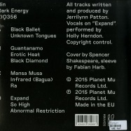 Back View : Jlin - DARK ENERGY (2X12 LP) - Planet Mu / ziq356