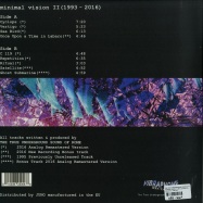 Back View : The True Underground Sound Of Rome - MINIMAL VISION II (180 G 12 INCH LP) - Vibraphone / VIBR 005