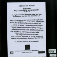 Back View : Zeit Echo - PSYCHOTRONISCHER IRRENANSTALT EP (LTD VINYL ONLY) - Il Silenzio Del Rumore / isdr002