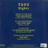 Back View : TAOS - NIGHTS EP - Pont Neuf Records / PN003
