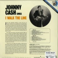 Back View : Johnny Cash - I WALK THE LINE (180G LP +  COLOURED 7 INCH) - Glamourama Records / 012660155