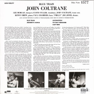 Back View : John Coltrane - BLUE TRAIN (LP) - Blue Note / 3771410